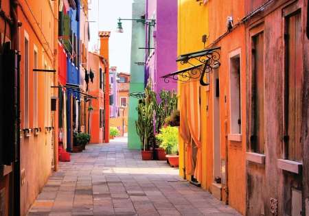 Colorful Alley  - C04160