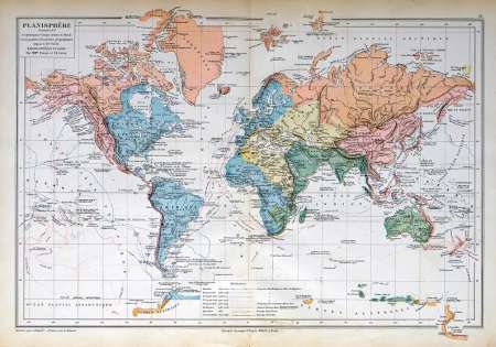 Антична карта на света - 14622