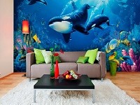 Осигурете на децата си най-хубавата стая с фототапет на подводна тематика